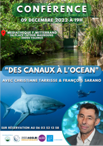 Conférence Des canaux à l'océan @ Médiathèque François Mitterrand